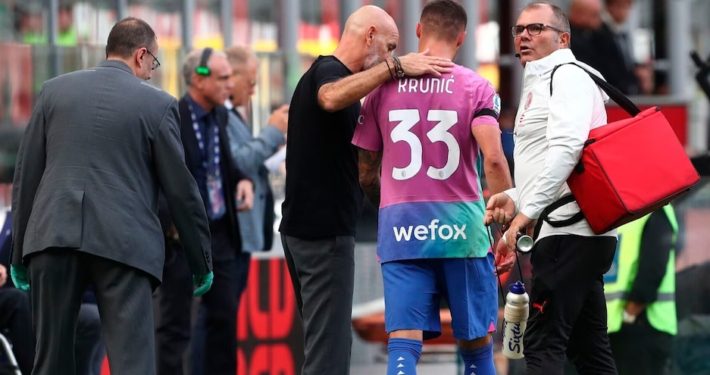 Krunic Milan Infortunio