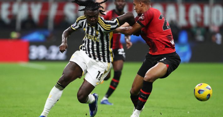 Milan-Juventus Moise Kean