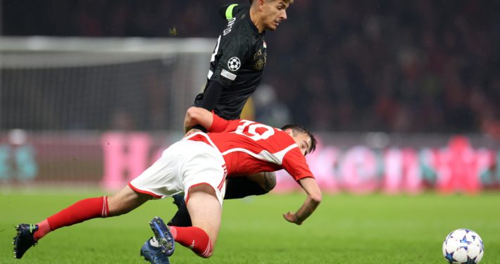 Union Berlino-Napoli 0-1 Raspadori