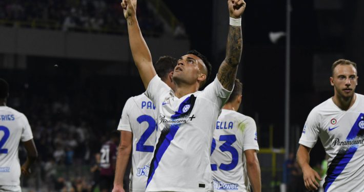 Lautaro Martinez Poker Salernitana