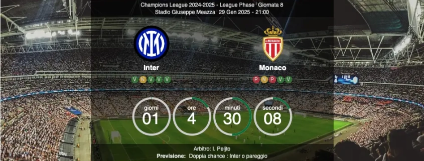 inter-monaco champions league