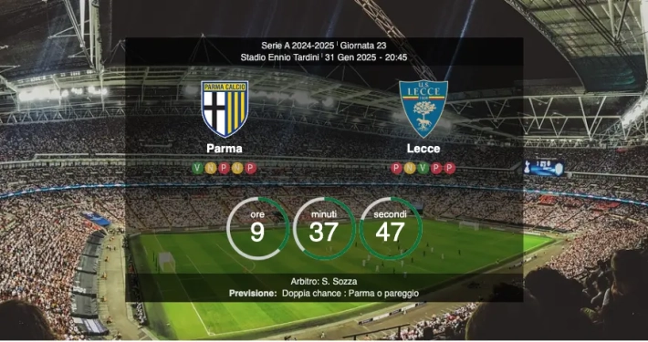 parma-lecce serie a pronostico