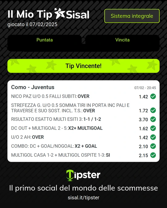 como-juventus esito pronostici
